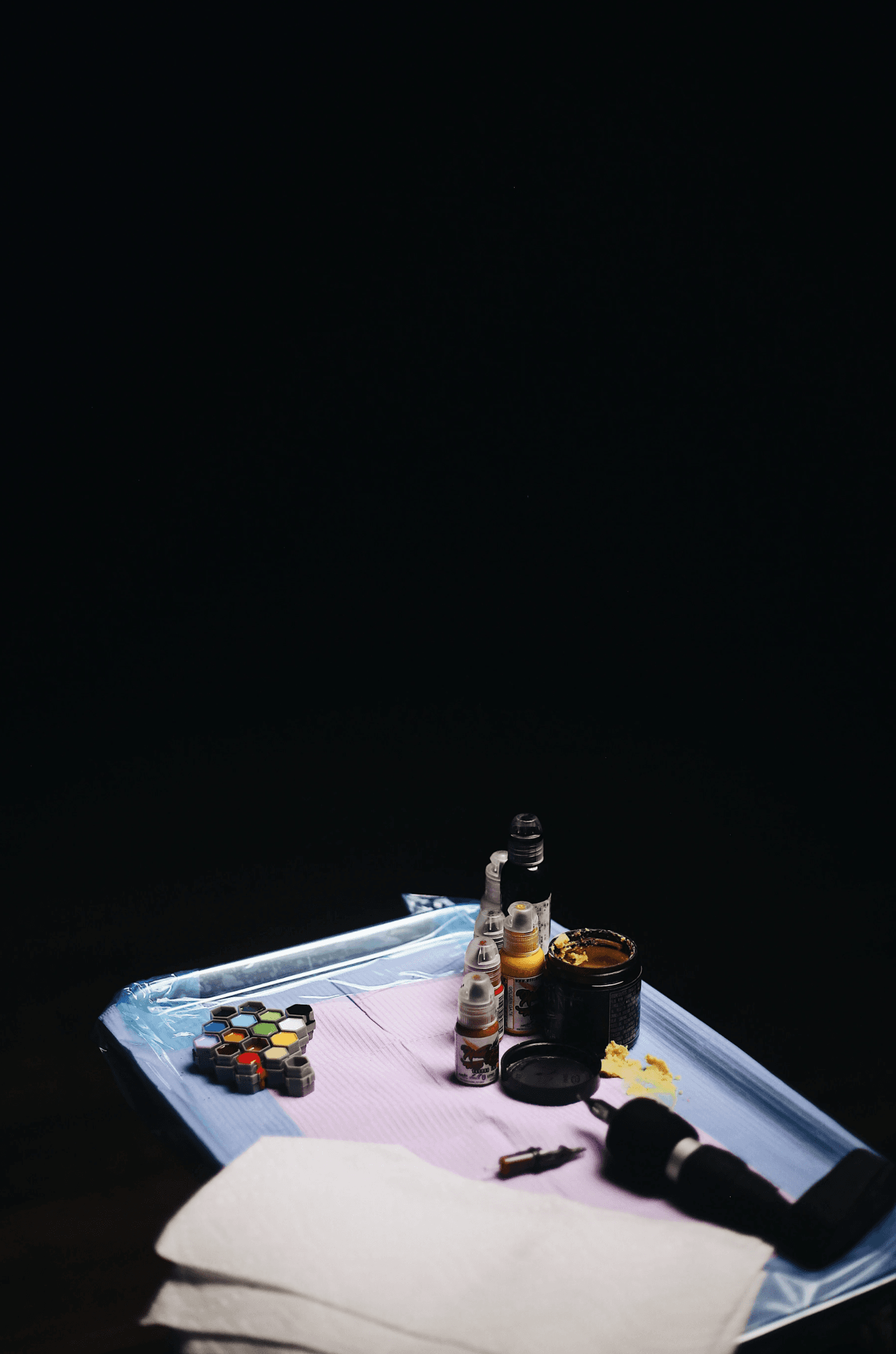 Tattoo supplies and equipment
